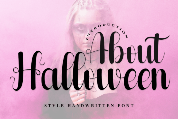About Halloween Font