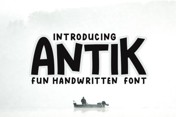 Antik: A Fun, Handwritten Font for Creative Projects