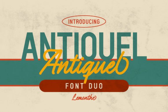 Antiquel: A Font for Bold Campaigns