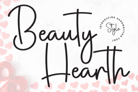 Beauty Hearth Font for Creative Projects