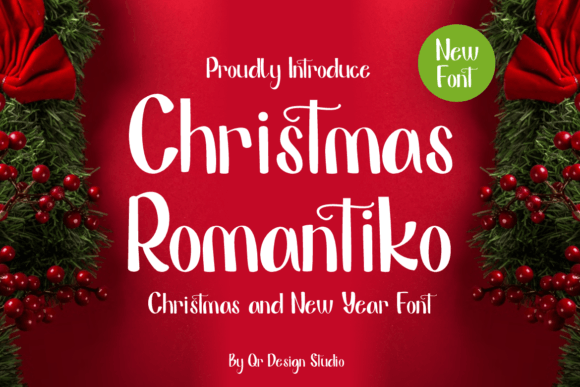 Christmas Romantiko: A Font for Creative Web Projects