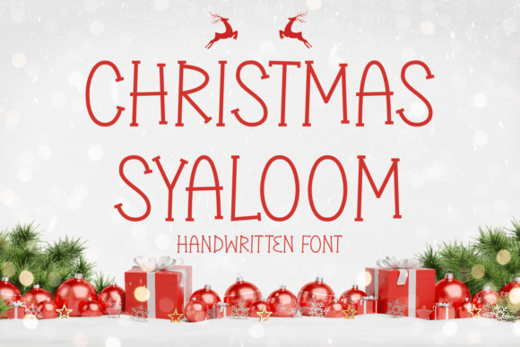Christmas Syaloom Font