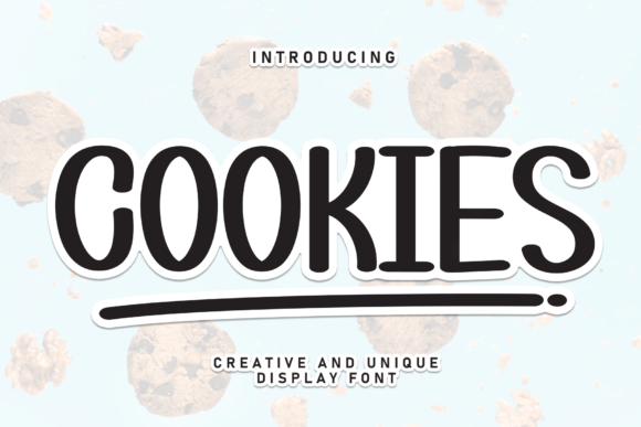 Cookies Font: Sweet Handwritten Style