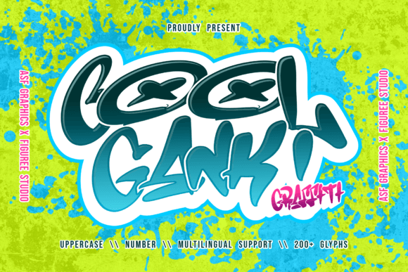 Coolgank: Urban Font for Bold Branding
