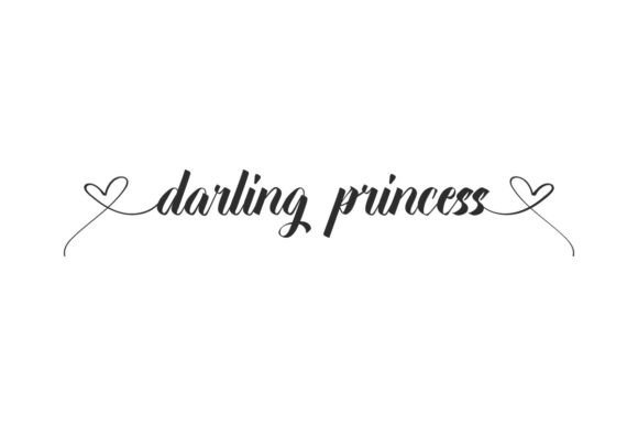 Darling Princess Font: Elegant Script for Marketing