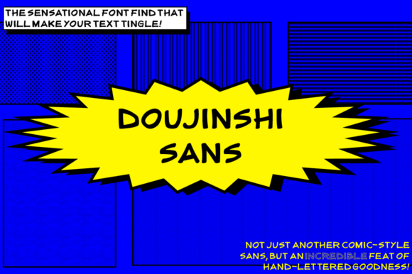 Doujinshi Sans - Regular: A Font for Creative Campaigns
