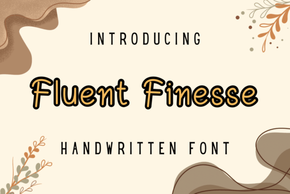 Fluent Finesse: A Font for Polished Branding