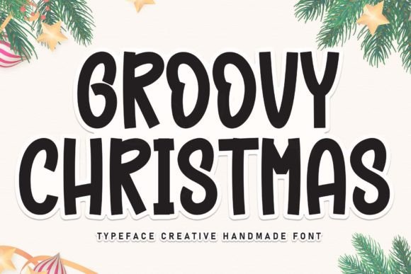 Groovy Christmas Font for Creative Campaigns