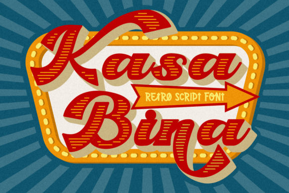 Kasabina: A Groovy Script Font for Bold Campaigns