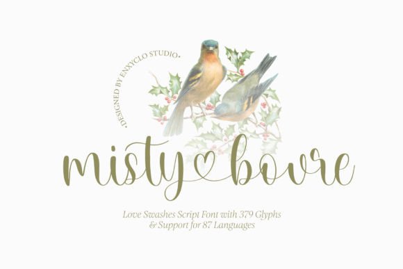 Misty Bouvre: A Script Font for Elegant Design