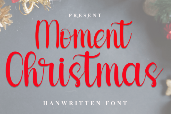 Moment Christmas Font