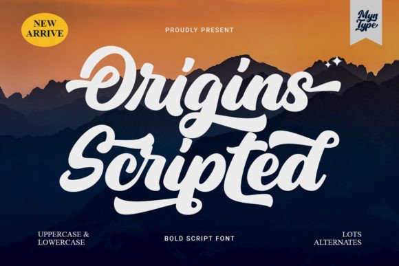 Origins Scripted: A Font That Speaks Volumes