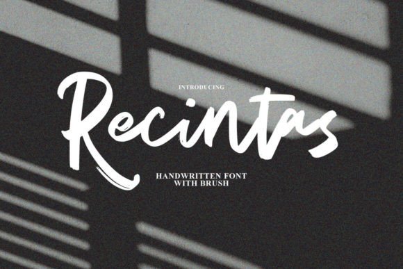 Recintas: A Quirky Font for Business Branding