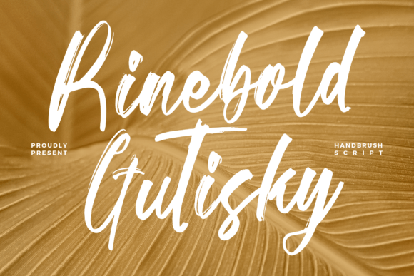 Rinebold Gutisky Font Review