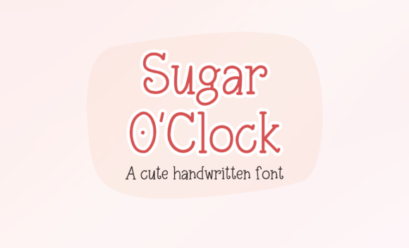 Sugar O’clock Font for Business
