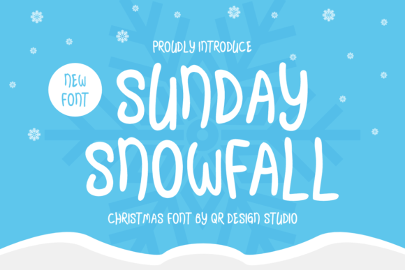 Sunday Snowfall Font for Business
