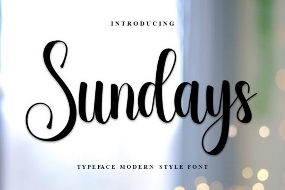 Sundays Font: A Creative Touch