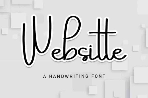 Websitte: A Whimsical Script Font