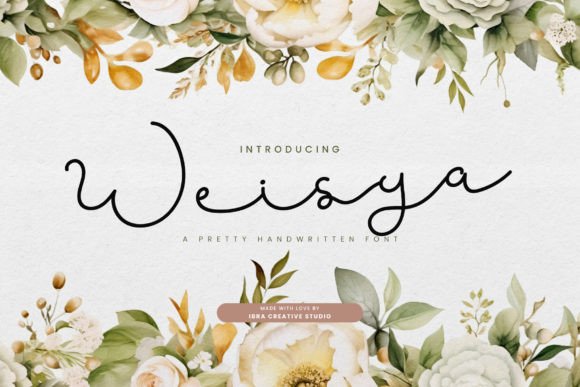Weisya: A Delicate Handwritten Font